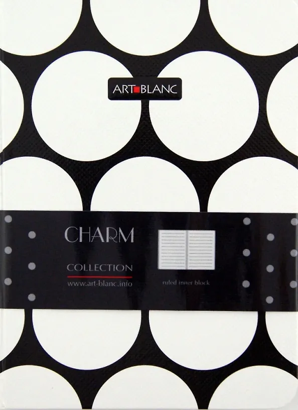 Записная книжка «Charm» А6, 96 листов в линейку, Art-blanc 227482 — 1