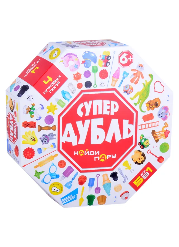 Игра детская настольная Супер Дубль 2864262 — 1