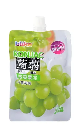 Желе BLIKE со вкусом зеленый виноград, 160Г 3058210