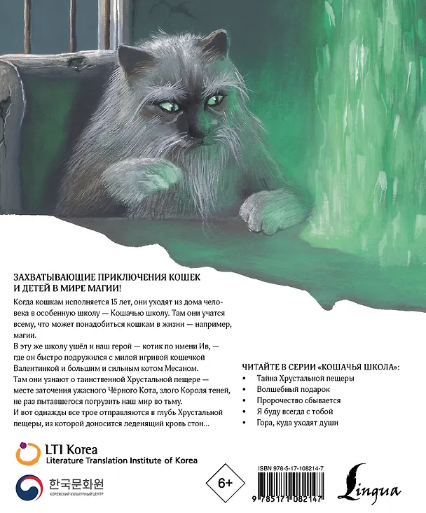 Книга Кошачья школа: Тайна хрустальной пещеры (Чжинкён Ким) — 2