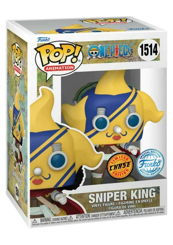 Фигурка Funko POP! Animation One Piece Sniper King w/Chase (Exc) (1514) (Fun76913) 3118972 — 4