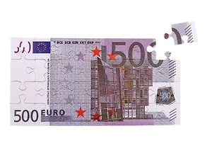 Пазл-магнит 500 евро (8,2х16 см) (698120)