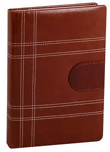 Ежедневник недатированный А5 160 листов "Casual" коричневый