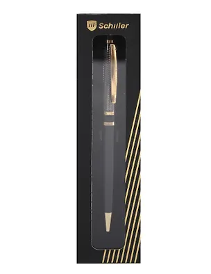 Ручка шариковая "Orionis" черно-золотой корпус, Schiller 3098756