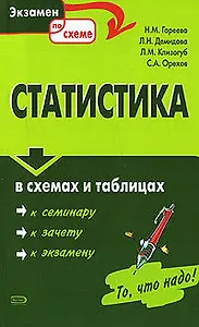 Статистика в схемах и таблицах: Учебное пособие