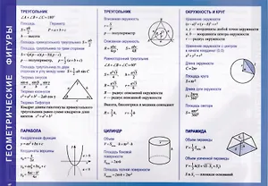 Справочные материалы. Геометрические фигуры