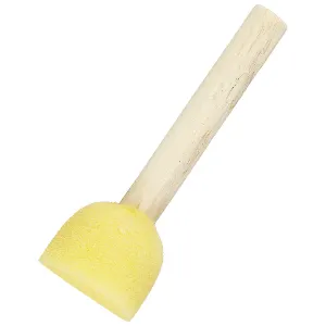 Круглая поролоновая кисть, 3 см