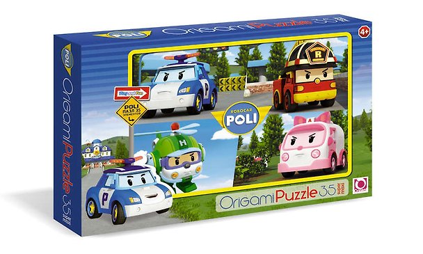 Пазл Оригами 35эл Super Maxi Серия Robocar 00268 320010 — 1