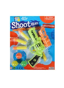 Пистолет с патронами с шариками KS2 (B1125813) (185412) (25х21х3см) (3+) (блистер) (в кор. 2х120шт)