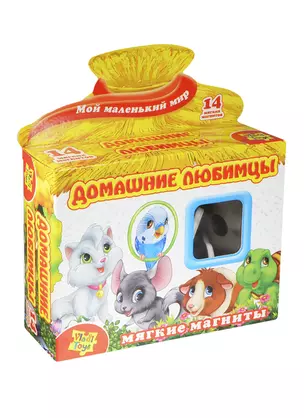 Игра, ТМ Vladi Toys, Игра на магнитах Домашние любимцы, Мультиколор — 2419574 — 1