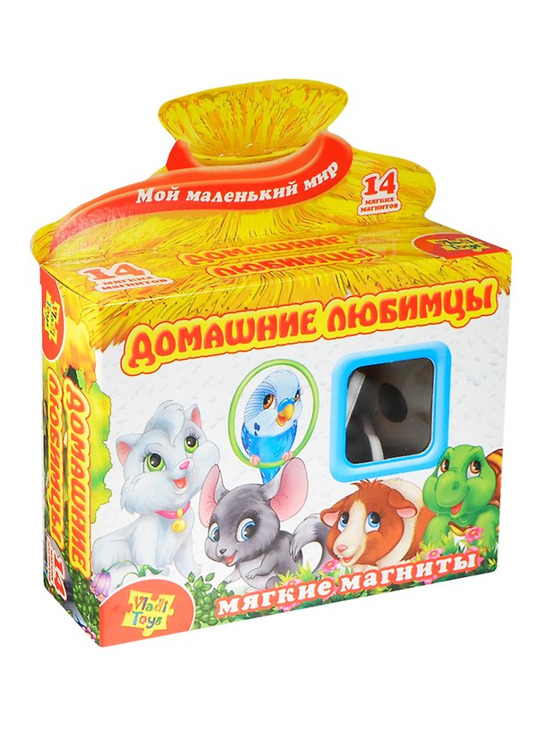 Игра, ТМ Vladi Toys, Игра на магнитах Домашние любимцы, Мультиколор 2419574 — 1