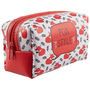 Косметичка на молнии Fox style (16х8) (ПВХ бокс)