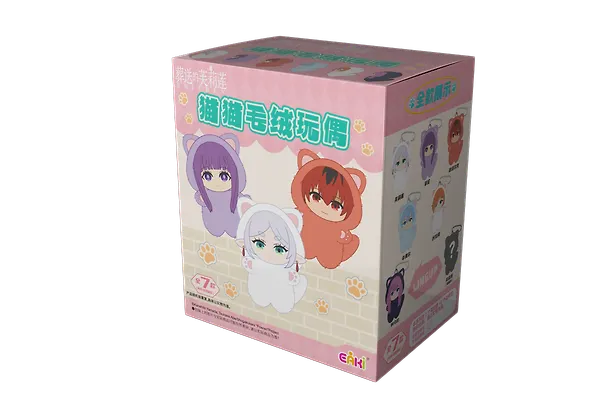 Фигурка с подвесом плюшевая Фрирен, провожающая в последний путь Cat Blind Box, в ассортименте (1шт) 3169105 — 2