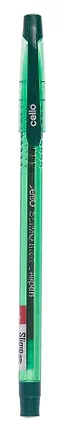 Ручка шариковая Cello, Slimo, зеленая 1 мм 320759