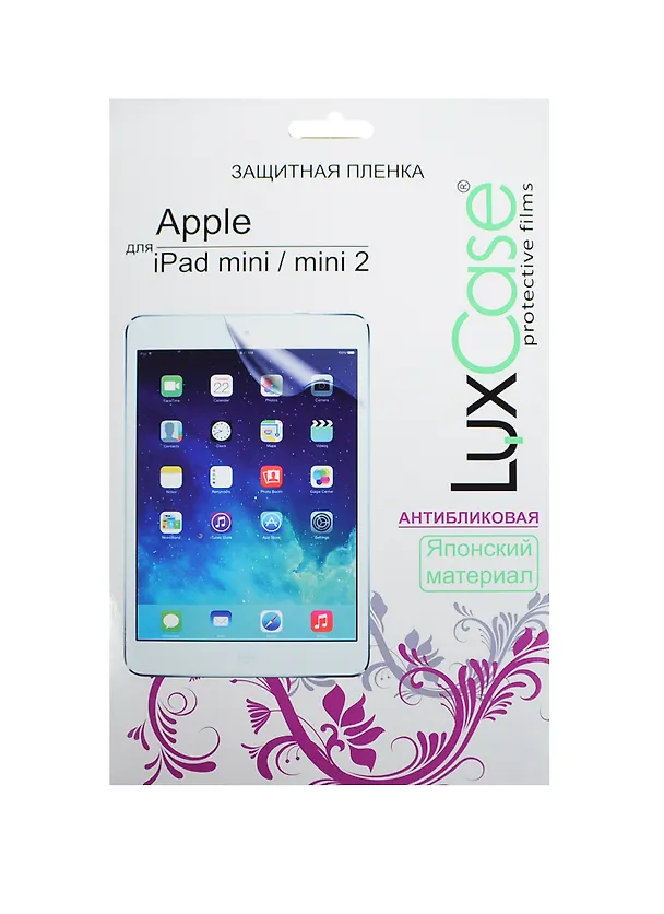 Защитная пленка для Apple iPad mini (Антибликовая), 196х131 мм (80264) 2372541 — 2