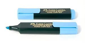 Текстовыделитель Faber-Castell, голубой
