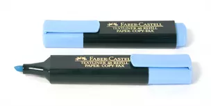 Текстовыделитель Faber-Castell, голубой — 214030 — 1