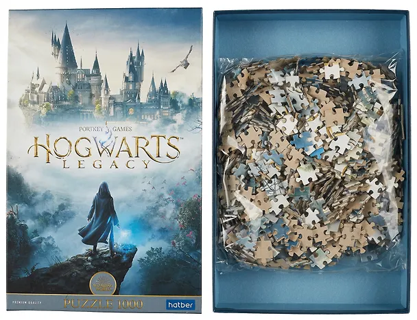Пазл hatber "Hogwarts Legacy-Гарри Поттер", 1000 элементов. "Premium" 3006356 — 2