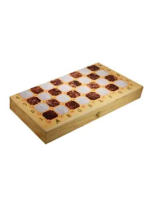 Набор настольных игр Мраморные (шахматы, шашки, нарды) (50х50) (sh-012) (123-051)