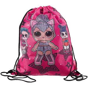 Мешок для сменной обуви "LOL" дизайн с двух сторон, плотн.водостойк.материал