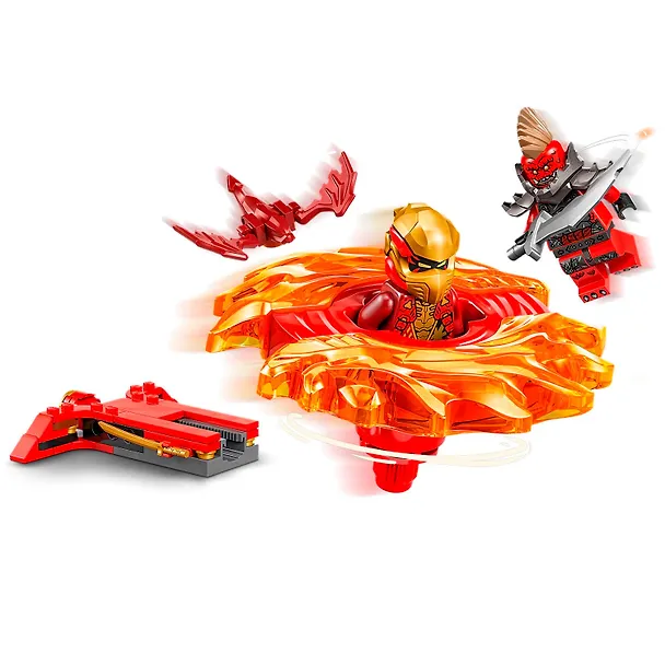 LEGO NINJAGO: Дракон Кая спиннер Кружитцу, 54 детали (71823) 3121295 — 7