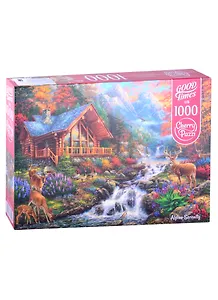 Пазл 1000 дет. Альпийская безмятежность  Cherry Pazzl 30400