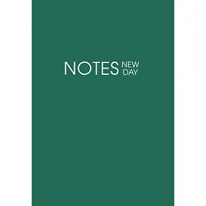 Тетрадь в линейку Listoff, "New day. Зеленый", 120 листов