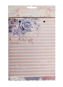 Мини-альбом Наше время (CHAM-04) (15,2х20,3см) (6л./картон+2 кольца) (Рукоделие) (упаковка)