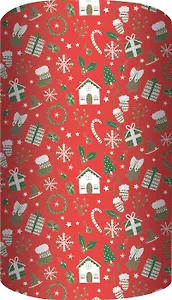 Бумага упаковочная 70*100см "Happy New Year" супергладкая, инд.уп.