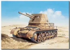 Модель, сборная, ITALERI, Танк Panzerjager I 4.7cm PAK  (1:72)