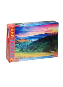 Пазлы 1000 А2ф Роскошный пейзаж от 12 до 99 лет (1000ПЗ2_10365) (45х68см) (3+) (Hatber) (коробка)