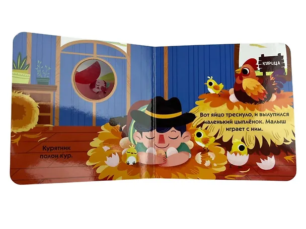 Книга Загляни в окошко! Животные на ферме () — 13