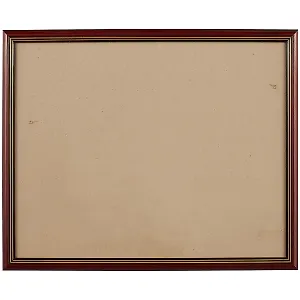 Рама со стеклом, коричневая, 40 х 50 см