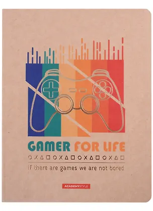 Тетрадь в клетку Academy Style, "Джойстики", 48 листов 2901779