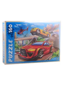 Пазл Невероятные гонки Рыжий кот 160 элементов П160-9870