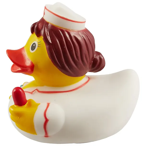 Игрушка для ванной, уточка резиновая FUNNY DUCKS "Уточка медсестра 2" (1886) 2530531 — 3
