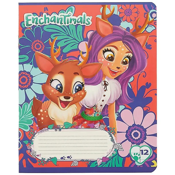 Тетрадь в линейку Academy Style «Enchantimals» в ассортименте, 12 листов 252039 — 3