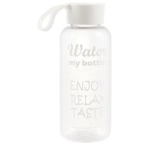 Бутылка с надписями 590мл (пластик) 12-07306-3740-1