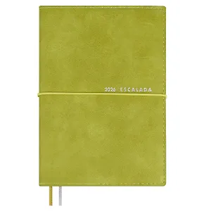 Ежедневник дат. 2026г. А6+ 128л "Шеврет" оливковый, кожзам, мягк. переплет, застёжка-резинка, закладка, тисн. фольгой, офсет, справ.мат-лы, 2 ляссе, инд.уп