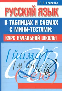 Русский язык в таблицах и схемах с мини-тестами: курс начальной школы