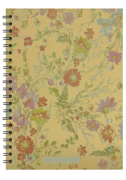 Тетрадь 100л кл. "Golden flower" карт.обл., спираль, Be Smart 218380 — 1