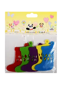 Набор декоративных эл. из фетра Рождественские носки (5шт) (11-24067-L10)