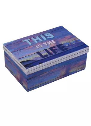 Коробка подарочная "This is the life" — 245512 — 1