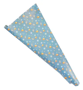 Бумага упаковочная 70*100см "Space travel" инд.уп.