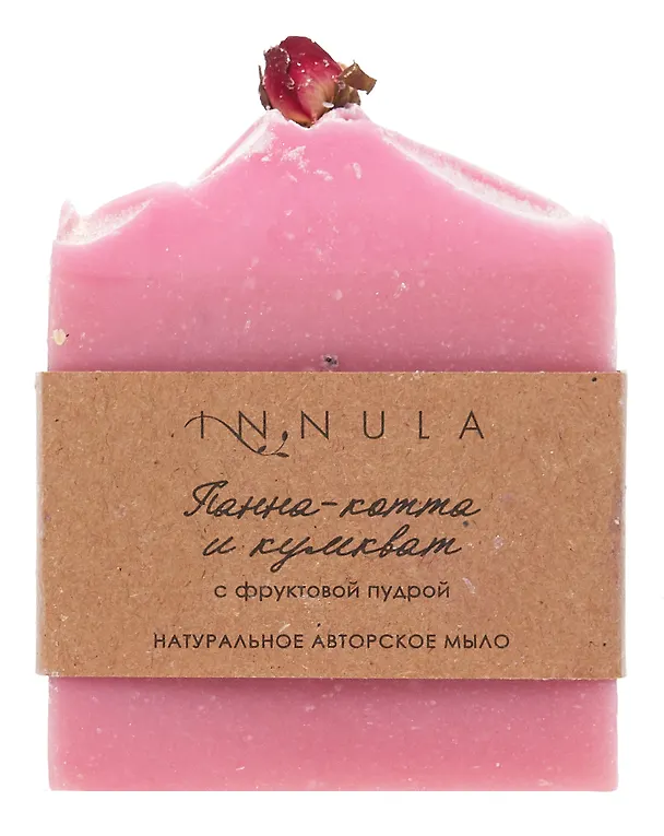 Мыло ручной работы (Панакота и кумкват) (85г) (ПиК1) 3105133 — 1