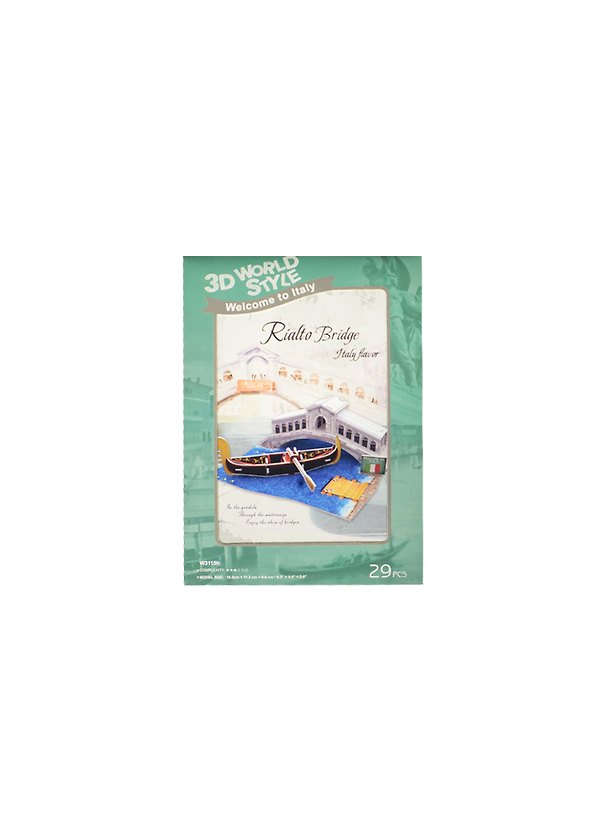 3D-конструктор «Здания Италия Rialto Bridge» 29 деталей 2477071 — 1
