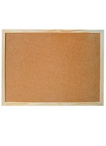 Доска офисная пробковая 60*90см, дерев.рамка, inФОРМАТ