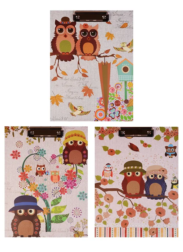 Планшет «Owls», А5, картон, в ассортименте 242219 — 5