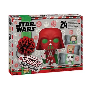 Подарочный набор Funko Advent Calendar Star Wars Holiday 2022 (Pkt POP) (24шт) (Fun62090)