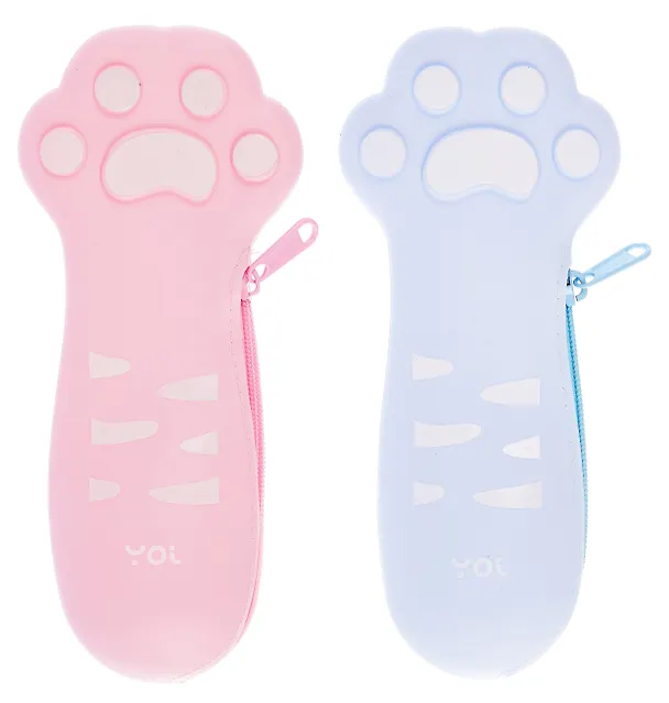 Пенал-косметичка "The cat's paw" силикон, ассорти, Yoi 3079008 — 4